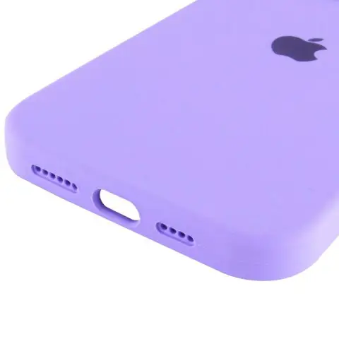 Чохол Silicone Case Full Protective (AA) для Apple iPhone 16 Pro (6.3") Бузковий / Dasheen