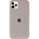 Чохол Silicone Case Full Protective (AA) with MagSafe для Apple iPhone 11 Pro Max (6.5") Сірий / Light Grey