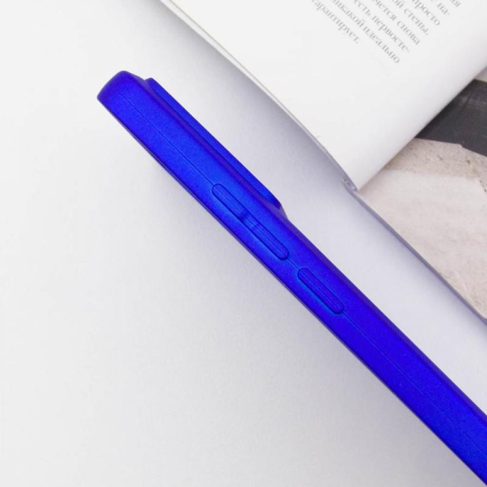 Чохол TPU GETMAN Liquid Silk Full Camera для Xiaomi Poco X6 Pro Синій / Iris