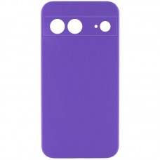 Чохол Silicone Cover Lakshmi Full Camera (AAA) для Google Pixel 7a Фіолетовий / Amethyst