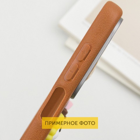 Чохол TPU Leather Toys для Xiaomi Poco X6 / Note 13 Pro 5G Labubu / Brown