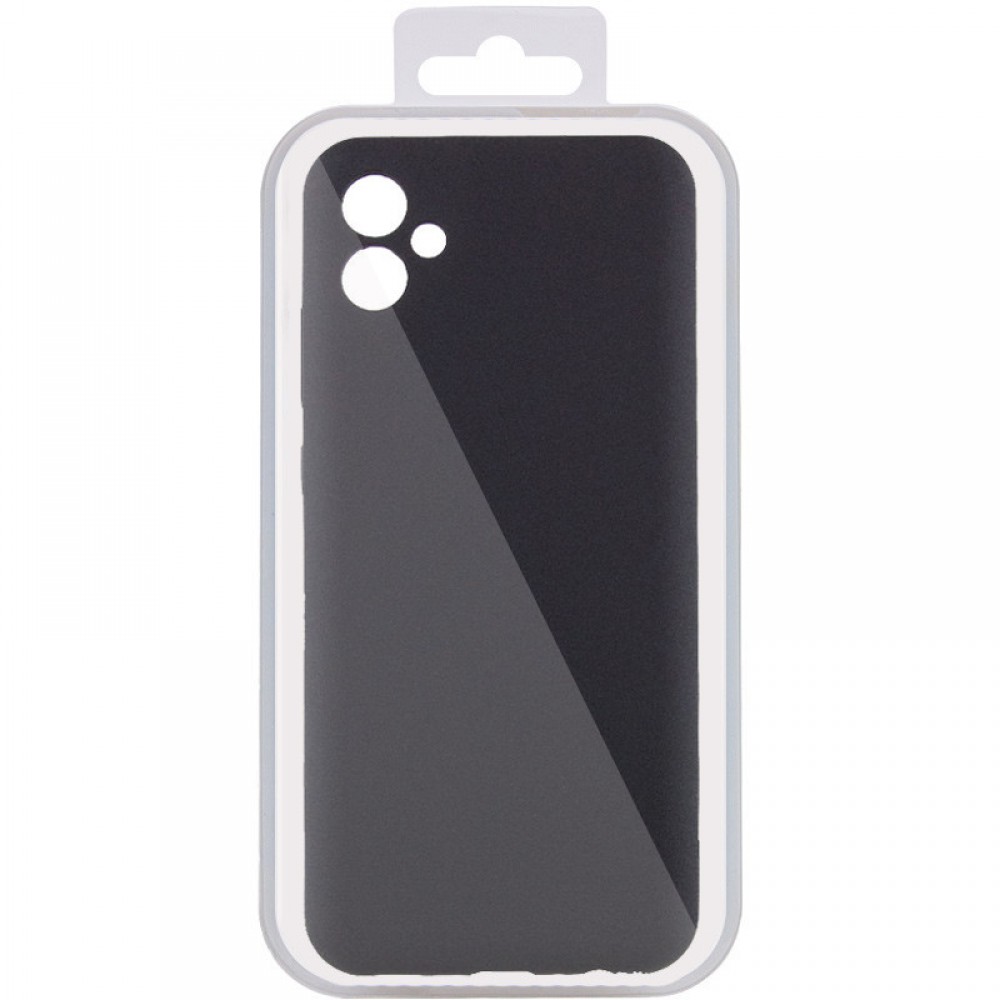 Чохол Silicone Cover Lakshmi Full Camera (AA) для Samsung Galaxy A05 Чорний / Black