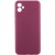 Чохол Silicone Cover Lakshmi Full Camera (AAA) для Samsung Galaxy A07 Бордовий / Plum