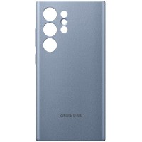 Шкіряний чохол Leather Case (AAA) для Samsung Galaxy S24 Ultra Lavender gray