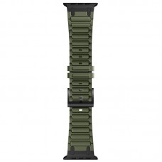 Ремінець Hoco WA35 Emir series thickened silicone strap для Apple watch 44/45/46/49mm Army Green