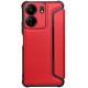 Шкіряний чохол книжка GETMAN Razor (PU) для Xiaomi Redmi 13C / Poco C65 Red