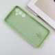 Чохол Silicone Cover Lakshmi Full Camera (AA) для Samsung Galaxy A16 4G/5G Зелений / Pistachio