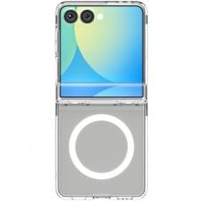 Чохол SGP Ultra Hybrid (MagFit) для Samsung Galaxy Z Flip7 Прозорий