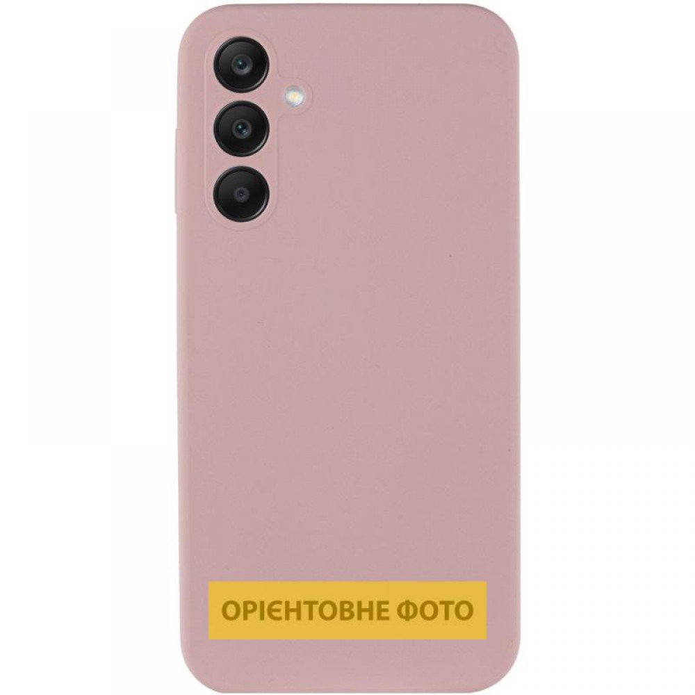 Чохол Silicone Cover Lakshmi Full Camera (AAA) для Samsung Galaxy A10 (A105F) Рожевий / Pink Sand