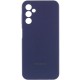 Чохол Silicone Cover Lakshmi Full Camera (AA) with logo для Samsung Galaxy A05s Синій / Midnight Blue