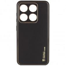 Шкіряний чохол Xshield для Xiaomi 14 Pro Чорний / Black