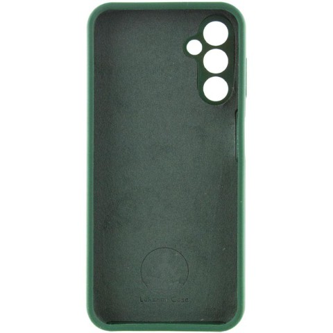 Чохол Silicone Cover Lakshmi Full Camera (AAA) для Samsung Galaxy A16 4G/5G Зелений / Cyprus Green