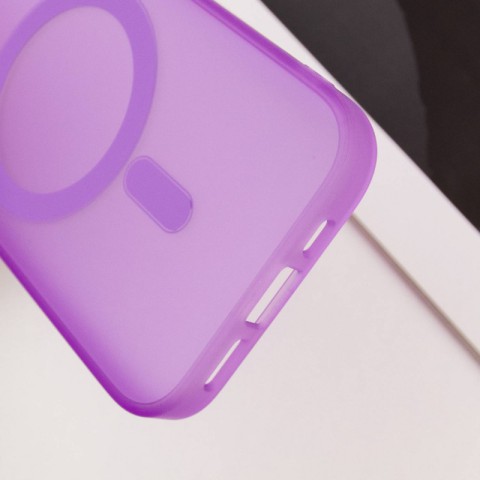 Чохол TPU+PC Lily with MagSafe для Apple iPhone 15 (6.1") Purple