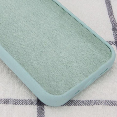 Чохол Silicone Case Full Protective (AA) NO LOGO для Apple iPhone 13 mini (5.4") Бірюзовий / Turquoise