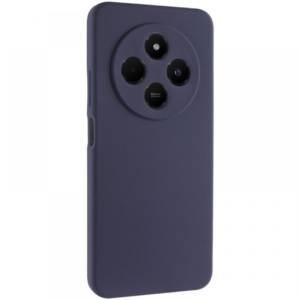 Чохол Silicone Cover Ummi Lakshmi Full Camera (AA) для Xiaomi Redmi 14C / Poco C75 Синій / Midnight Blue