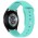 Силіконовий ремінець Sport для Smart Watch 20mm Бірюзовий / Ocean Blue