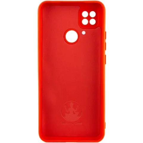 Чохол Silicone Cover Lakshmi Full Camera (A) для Xiaomi Poco C40 Червоний / Red