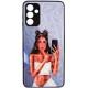 TPU+PC чохол Prisma Ladies для Samsung Galaxy A14 4G/5G Black in White