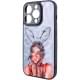 TPU+PC чохол Prisma Ladies для Apple iPhone 14 Pro (6.1") Rabbit