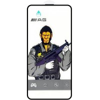 Захисне скло 5D Anti-static Matte (тех.пак) для Apple iPhone 16 Pro Max (6.9") Чорний