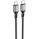 Дата кабель Borofone BX83 Famous PD60W Type-C to Type-C (1m) Black