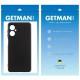 Чохол TPU GETMAN Liquid Silk Full Camera для Motorola Moto G14 Чорний / Black