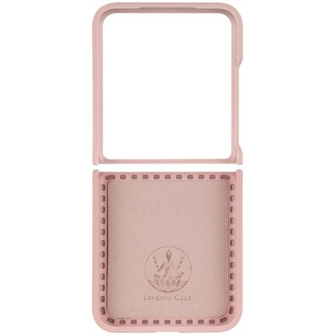 Чохол Foldables Silicone Cover Lakshmi (AAA) для Motorola Razr 50 Ultra Рожевий / Pink Sand