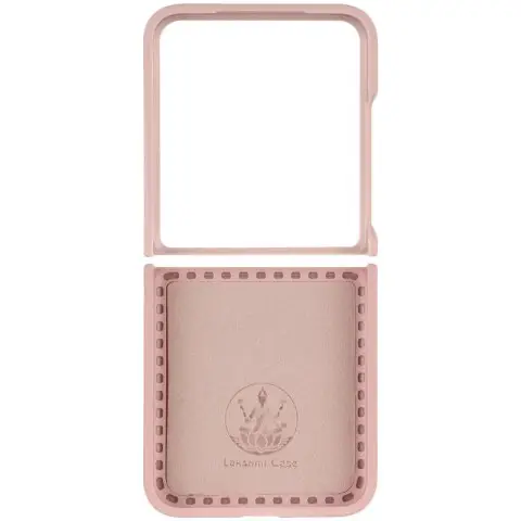 Чохол Foldables Silicone Cover Lakshmi (AAA) для Motorola Razr 50 Ultra Рожевий / Pink Sand