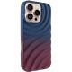 Чохол TPU ColorWave для Apple iPhone 16 Pro (6.3") Navy Blue / Plum