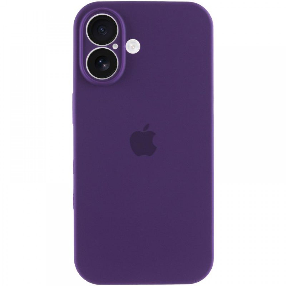Чехол Silicone Case Full Camera Protective (AA) для Apple iPhone 16 (6.1")
