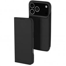 Чохол-книжка Dux Ducis з кишенею для візиток для Apple iPhone 17 Pro Max (6.9") Чорний