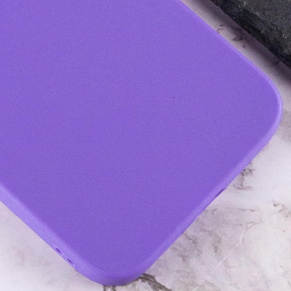 Силіконовий чохол Candy для Apple iPhone 14 Pro (6.1") Бузковий