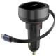 АЗП Baseus Enjoyment Pro 60W (1USB-C) + висувний кабель Type-C (C00057802111-01) Cluster Black