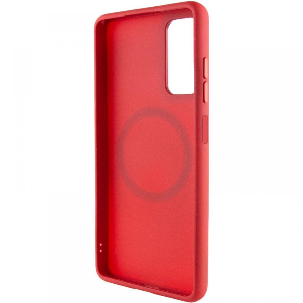 TPU чохол Bonbon Metal Style with MagSafe для Samsung Galaxy A25 5G Червоний / Red