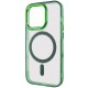 Чохол TPU Iris with MagSafe для Apple iPhone 14 Pro (6.1") Зелений