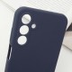 Чохол Silicone Cover Lakshmi Full Camera (AAA) with Logo для Samsung Galaxy A25 5G Темно-синій / Midnight blue