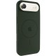 Чохол Silicone Case Full Protective (AA) V2 with MagSafe для Apple iPhone 17 Air (6.5") Зелений / Cyprus Green
