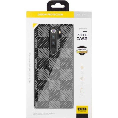 Чохол TPU+PC Grid для Xiaomi Redmi Note 8 Pro Cube