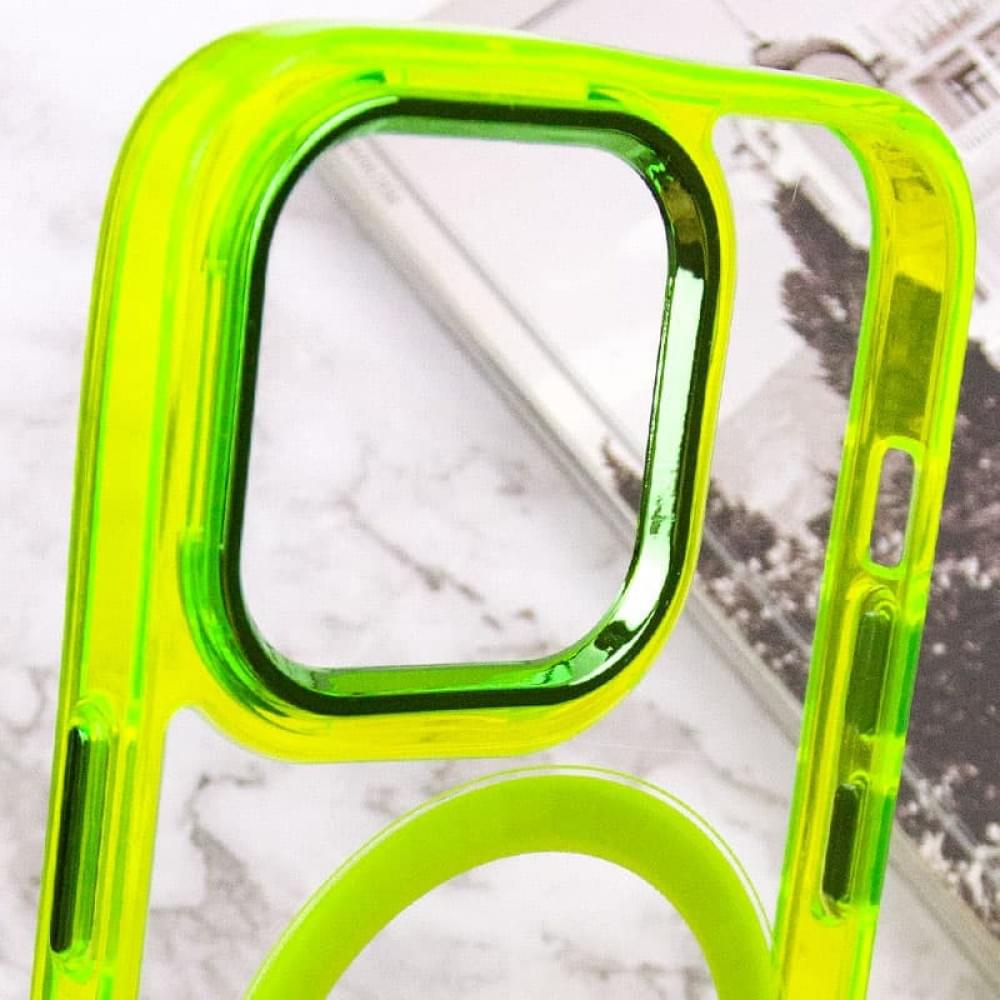 Чохол TPU Iris with MagSafe для Apple iPhone 13 Pro (6.1") Жовтий