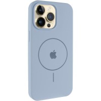 Чохол Silicone Case Full Protective (AA) V2 with MagSafe для Apple iPhone 11 Pro (5.8") Блакитний / Lilac Blue