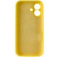 Чохол Silicone Case Full Camera Protective (AA) для Apple iPhone 16 Plus (6.7") Жовтий / Yellow