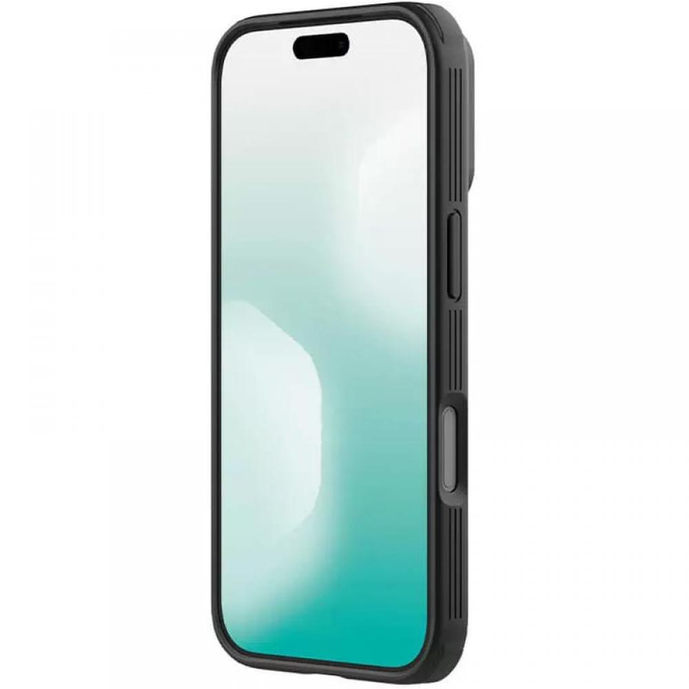Карбонова накладка Nillkin CamShield Pro для Apple iPhone 17 Pro Max (6.9") Transparent black