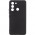 Чохол Silicone Cover Lakshmi Full Camera (AAA) для TECNO Spark 8C Чорний / Black