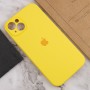 Чохол Silicone Case Full Camera Protective (AA) для Apple iPhone 14 (6.1") Жовтий / Yellow / PVH