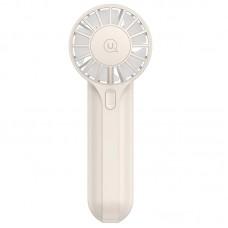 Портативний вентилятор Usams ZB288 Handheld mini fan 1200 mAh White