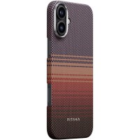 Чохол PC PITAKA with MagSafe для Apple iPhone 16 (6.1") Sunset