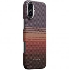 Чохол PC PITAKA with MagSafe для Apple iPhone 16 (6.1") Sunset
