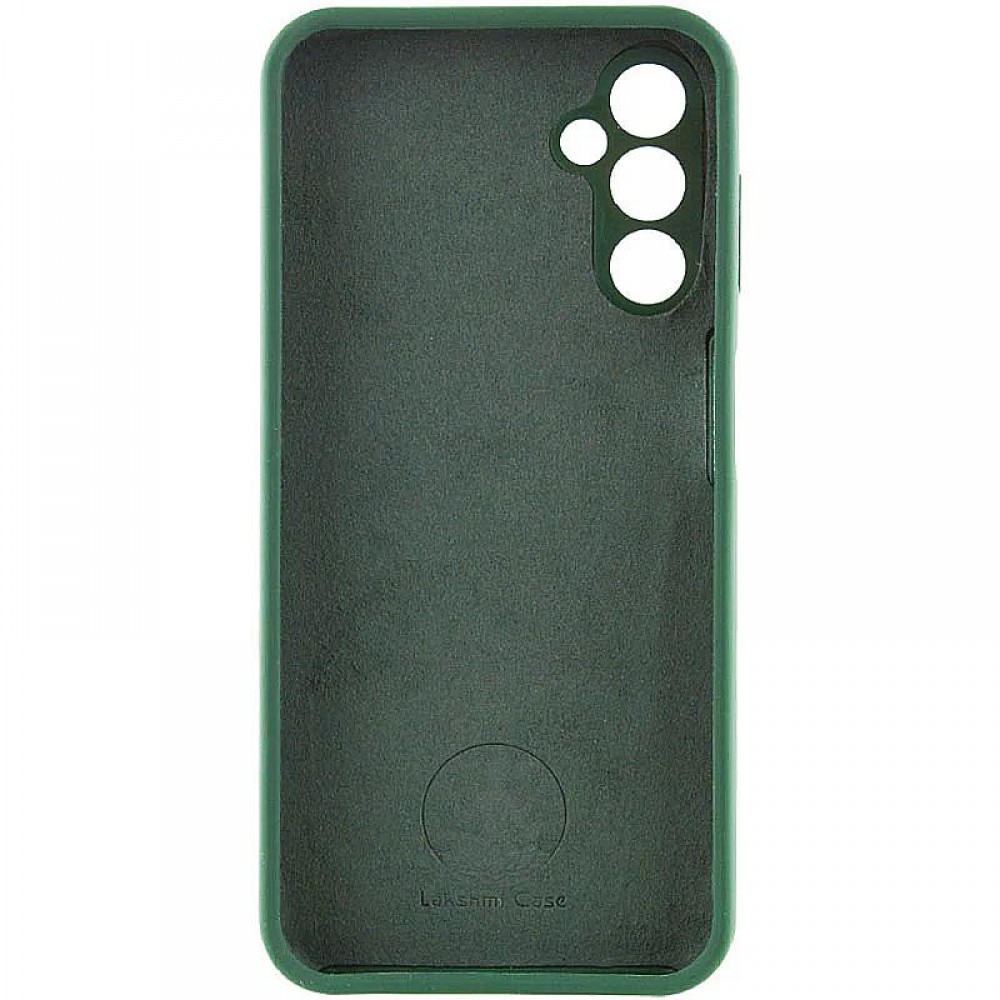 Чохол Silicone Cover Lakshmi Full Camera (AA) with logo для Samsung Galaxy A25 5G Зелений / Dark green