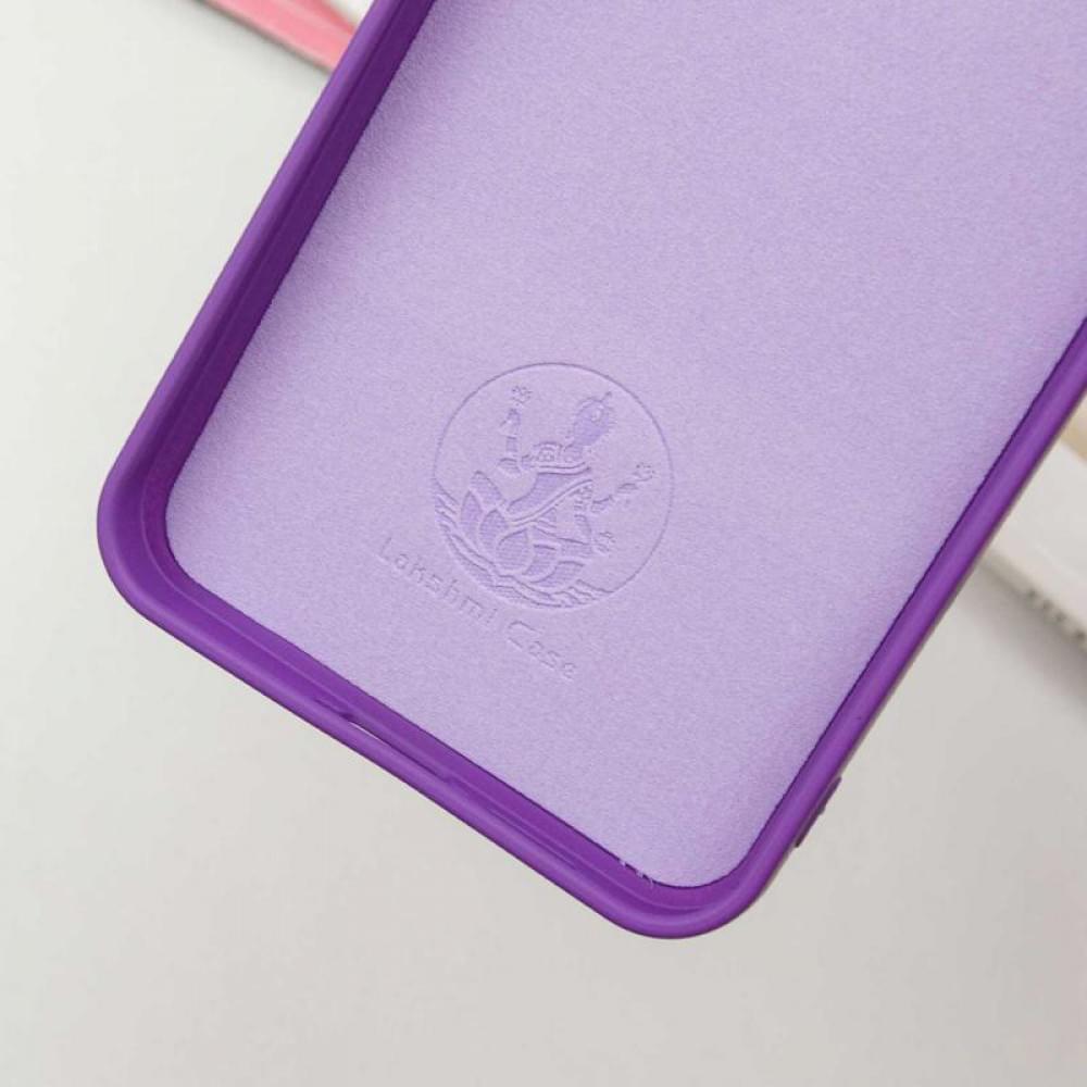 Чохол TPU GETMAN Liquid Silk Full Camera для Samsung Galaxy S24 Фіолетовий / Purple