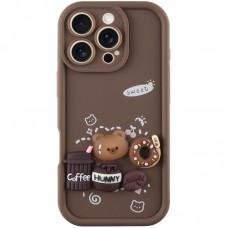 Чохол TPU Toys Case для Apple iPhone 16 Pro (6.3") Brown / Sweet